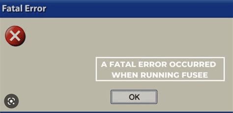 if its a different titleid, please make a new issue and fill out the template. . A fatal error occurred when running fusee